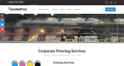 Desktop Screenshot of onenetprint.com